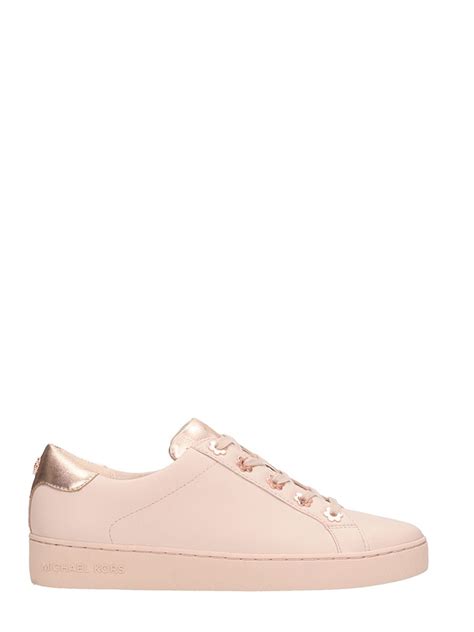 michael kors irving sneakers pink|Michael Kors women pink leather Irving sneakers US 7.5 Euro .